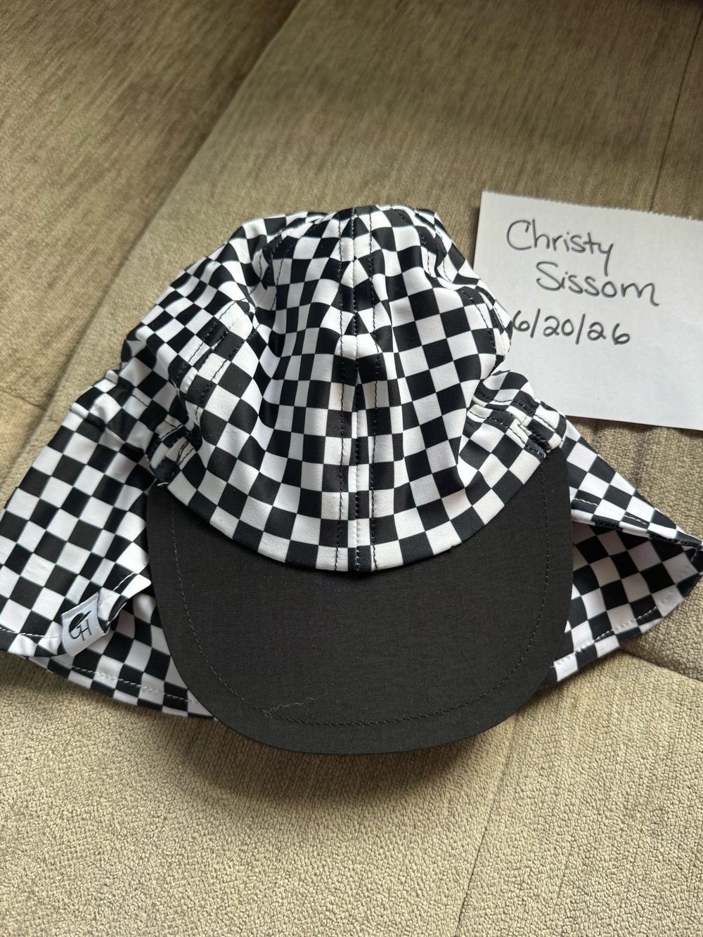 George Hats Toddler Sunhat with Neck Flap